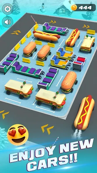 Unblock It Car Puzzle Game (Паркинг Джам Разблокировать)  [МОД Все открыто] Screenshot 5