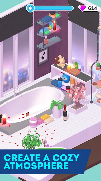 Decor Life - Home Design Game (Декор Лайф)  [МОД Бесконечные монеты] Screenshot 4