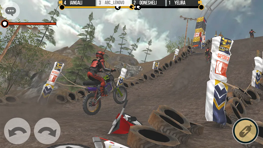 Clan Race: PVP Motocross races (Клан Рейс)  [МОД Unlimited Money] Screenshot 3