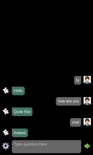 Ghost chat bot (Гостчатбот)  [МОД Бесконечные монеты] Screenshot 2