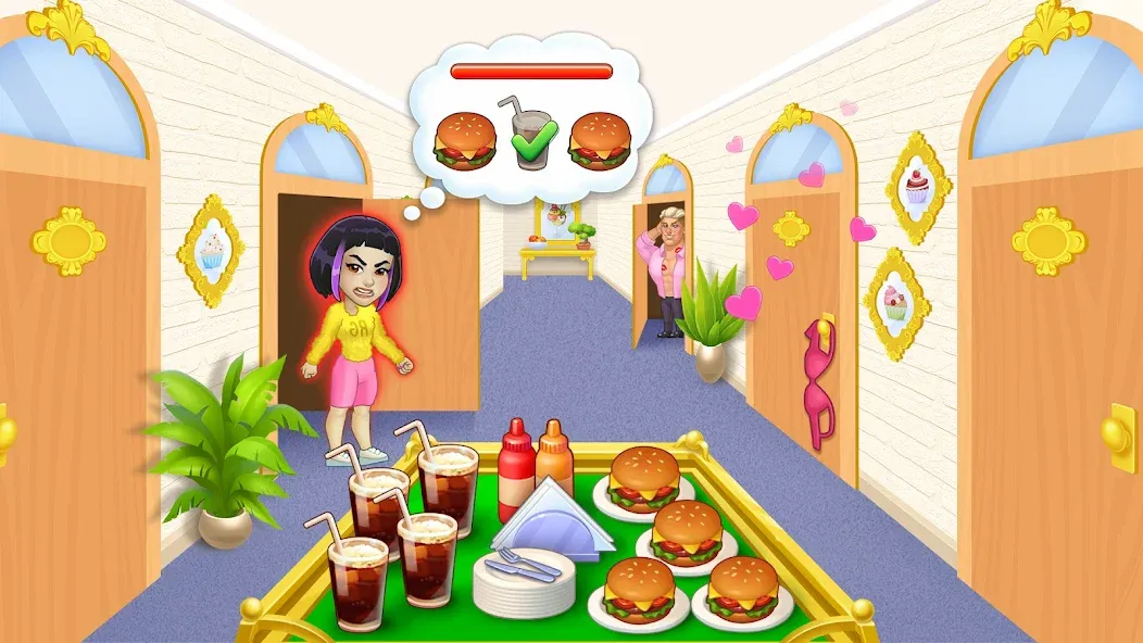 Jane’s Story: Cooking & Hotel  [МОД Бесконечные деньги] Screenshot 1