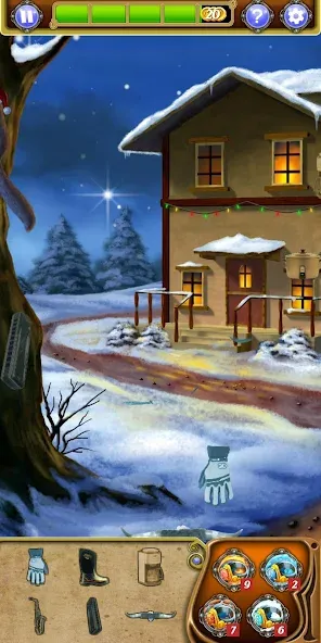 Hidden Object: Winter Wonder (Хидден Объект)  [МОД Бесконечные монеты] Screenshot 3