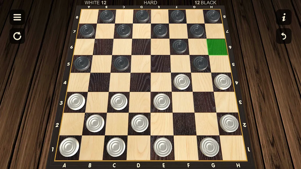 Checkers - Two player  [МОД Все открыто] Screenshot 1