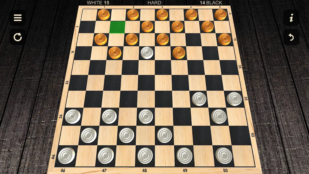 Checkers - Two player  [МОД Все открыто] Screenshot 2