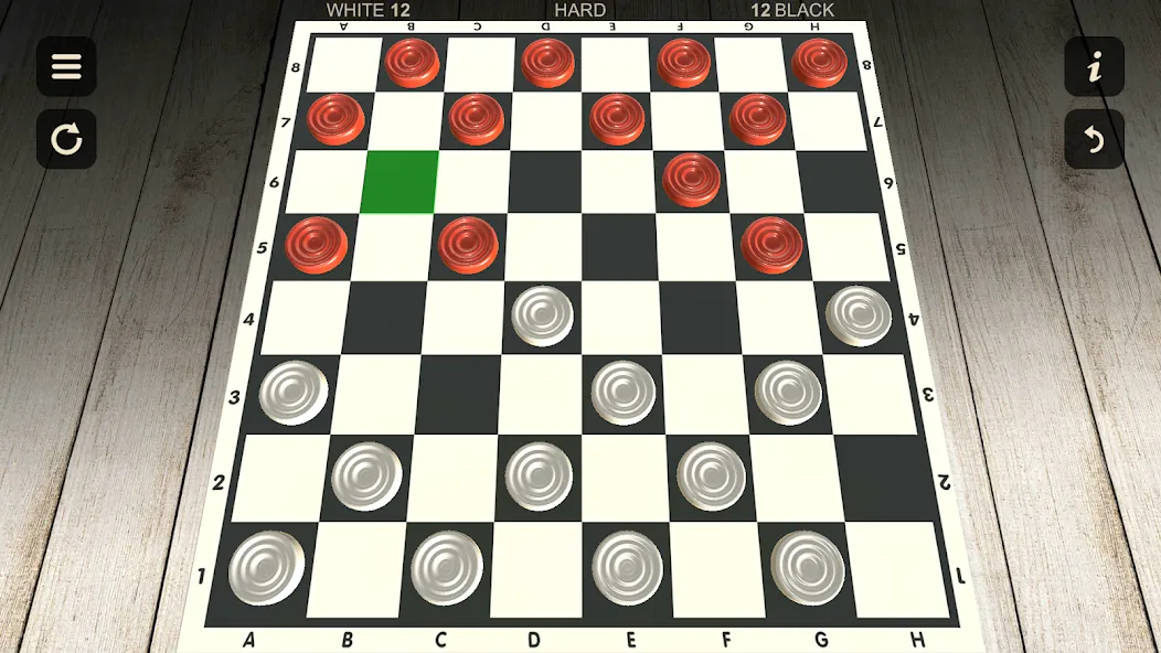 Checkers - Two player  [МОД Все открыто] Screenshot 5