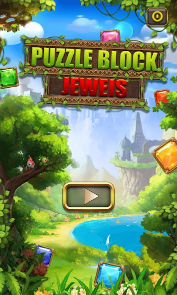 Puzzle Block Jewels (Пазл Блок Драгоценности)  [МОД Mega Pack] Screenshot 1