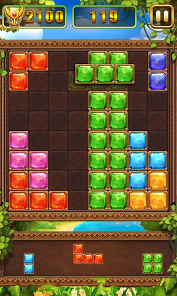 Puzzle Block Jewels (Пазл Блок Драгоценности)  [МОД Mega Pack] Screenshot 3