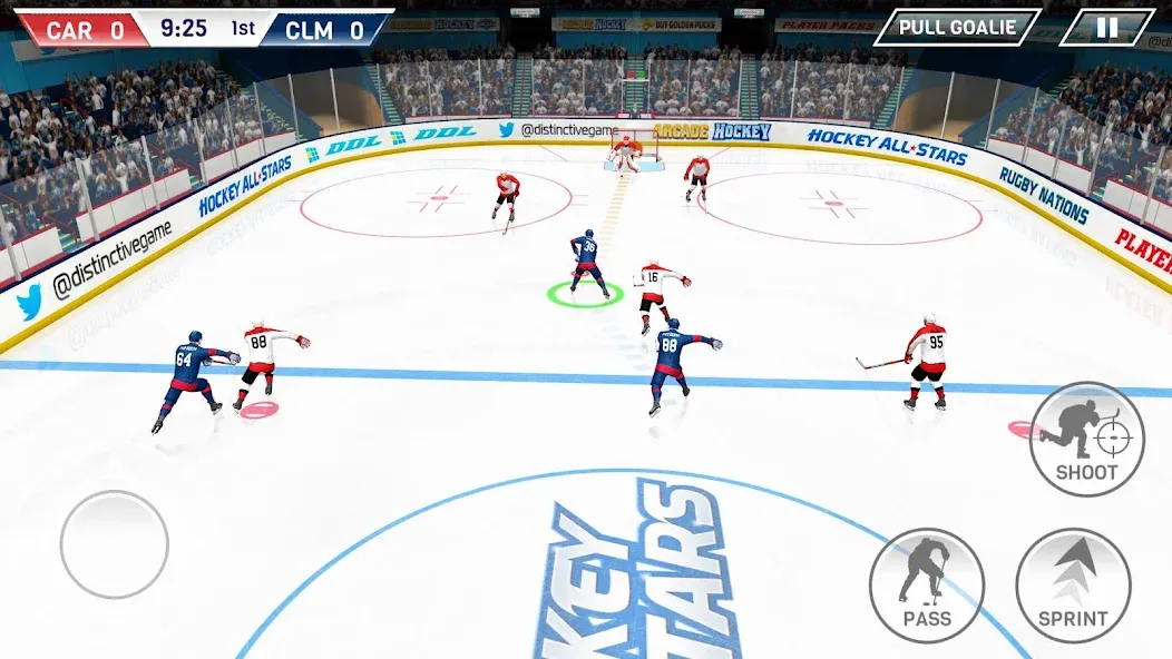 Hockey All Stars (Хоккей Олл Старс)  [МОД Unlocked] Screenshot 1