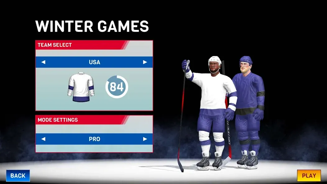 Hockey All Stars (Хоккей Олл Старс)  [МОД Unlocked] Screenshot 4