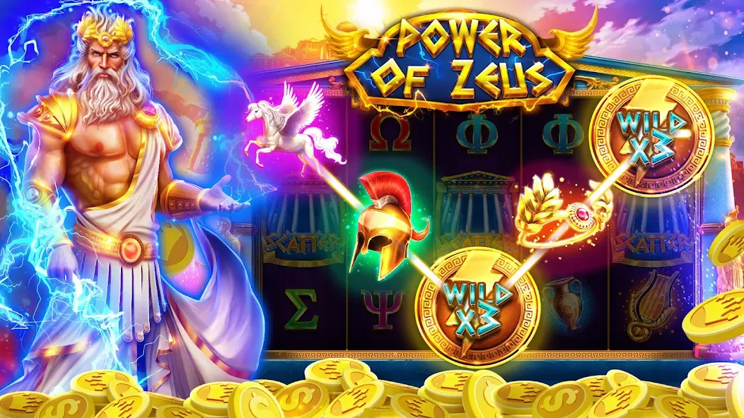 Best Casino Legends 777 Slots (Бест Казино Легенды 777 Слотс)  [МОД Бесконечные монеты] Screenshot 2