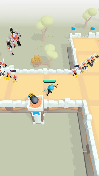 Wild Archer: Castle Defense (Ланд Инвейдер)  [МОД Unlocked] Screenshot 2