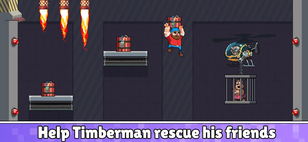 Timberman The Big Adventure (Тимбермен Большое Приключение)  [МОД Много монет] Screenshot 4