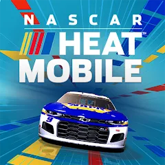 Взломанная NASCAR Heat Mobile (НАСКАР Хит Мобилай)  [МОД Mega Pack] - стабильная версия apk на Андроид