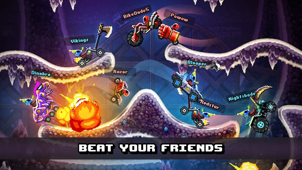 Drive Ahead! - Fun Car Battles  [МОД Unlimited Money] Screenshot 2