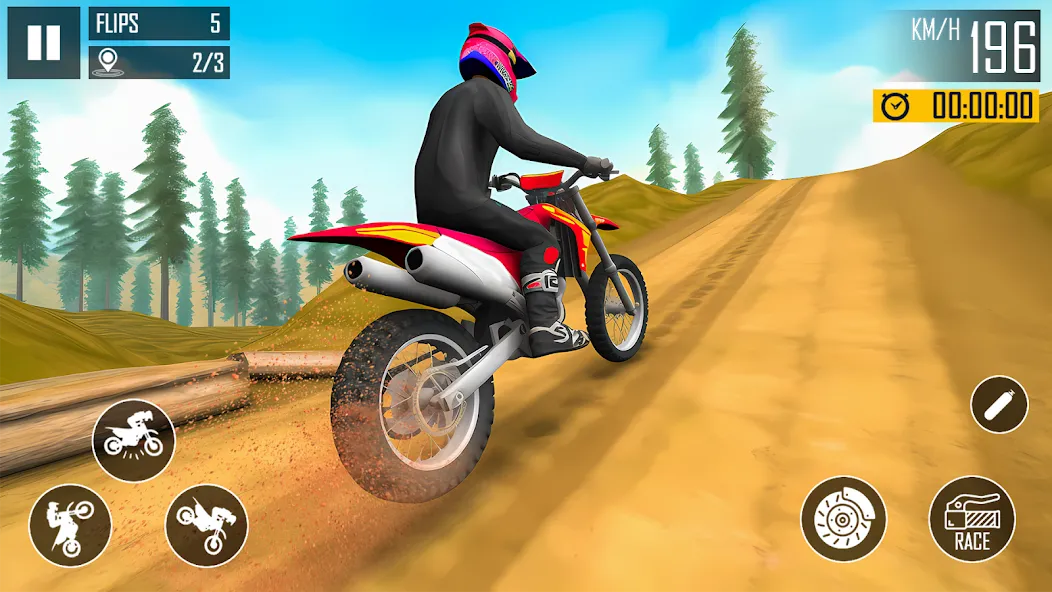 Ultimate Bike Stunt: Bike Game (Ультимейт Байк Стант)  [МОД Много денег] Screenshot 5