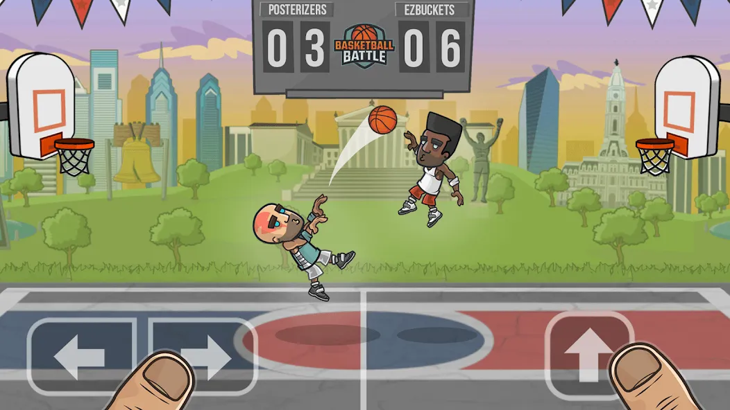 Basketball Battle  [МОД Бесконечные деньги] Screenshot 1