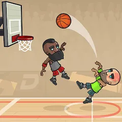 Скачать взломанную Basketball Battle  [МОД Бесконечные деньги] - стабильная версия apk на Андроид