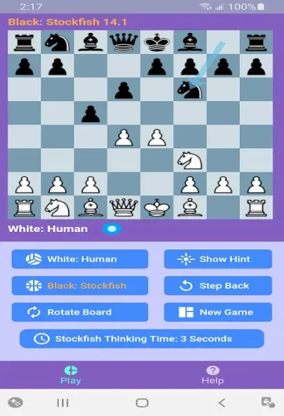 Chess With Stockfish 16  [МОД Много монет] Screenshot 1