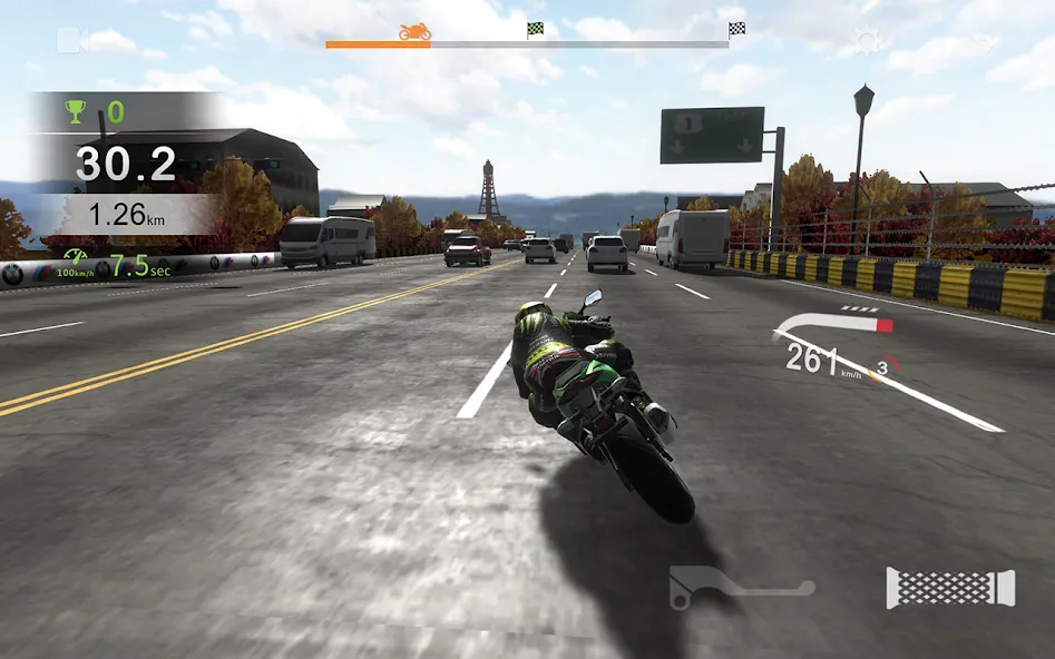 Real Moto Traffic (Реал Мото Трафик)  [МОД Меню] Screenshot 4