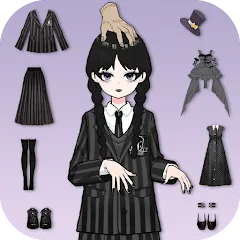 Скачать взломанную Vlinder Princess Dress up game  [МОД Много монет] - полная версия apk на Андроид