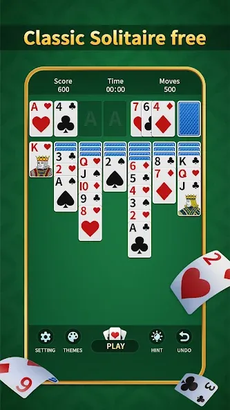 Solitaire Classic:Card Game (Солитер Классик)  [МОД Меню] Screenshot 5