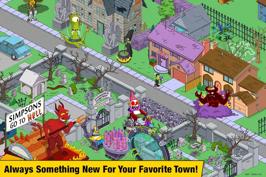 The Simpsons™:  Tapped Out (Зе Симпсонс)  [МОД Unlocked] Screenshot 4