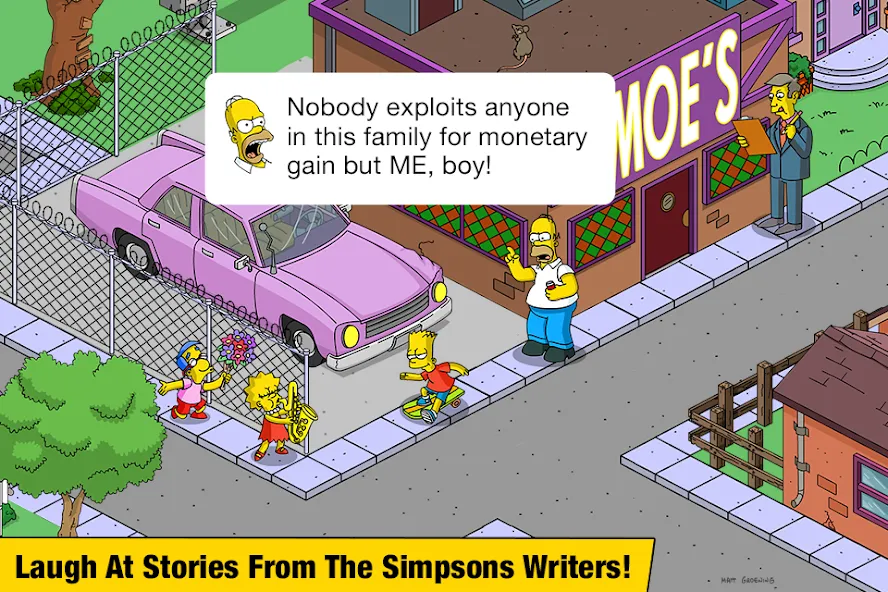 The Simpsons™:  Tapped Out (Зе Симпсонс)  [МОД Unlocked] Screenshot 5