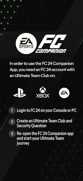 EA SPORTS FC™ 24 Companion (ИЭ СПОРТС ФИФА 23 Компаньон)  [МОД Unlimited Money] Screenshot 1