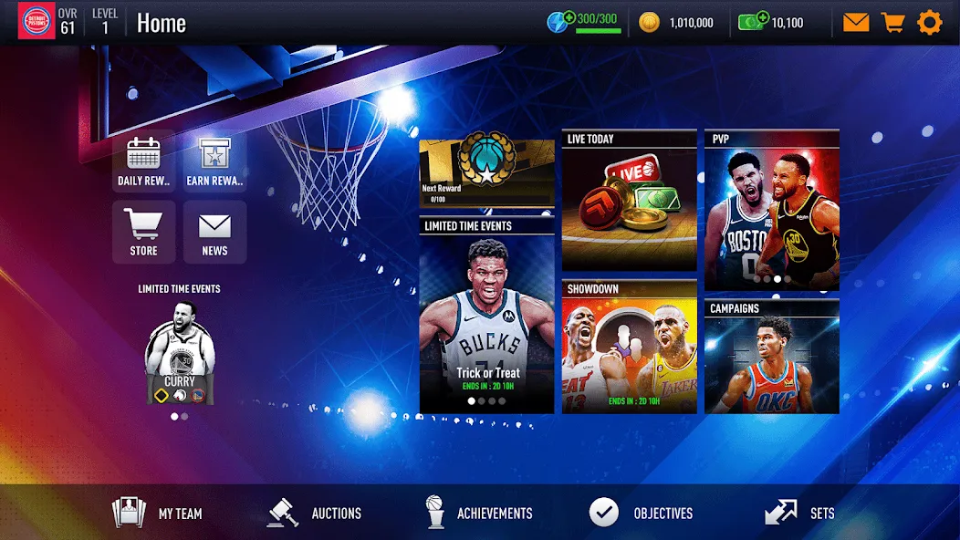 NBA LIVE Mobile Basketball (НБА Лайв Мобайл)  [МОД Mega Pack] Screenshot 3