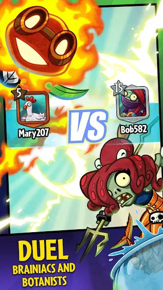 Plants vs. Zombies™ Heroes  [МОД Много денег] Screenshot 3