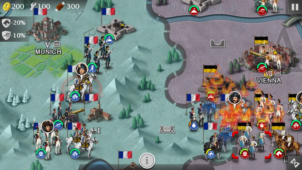 European War 4 : Napoleon (Европейская война 4)  [МОД Много денег] Screenshot 3