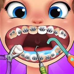 Скачать взлом Dentist games  [МОД Mega Pack] - стабильная версия apk на Андроид