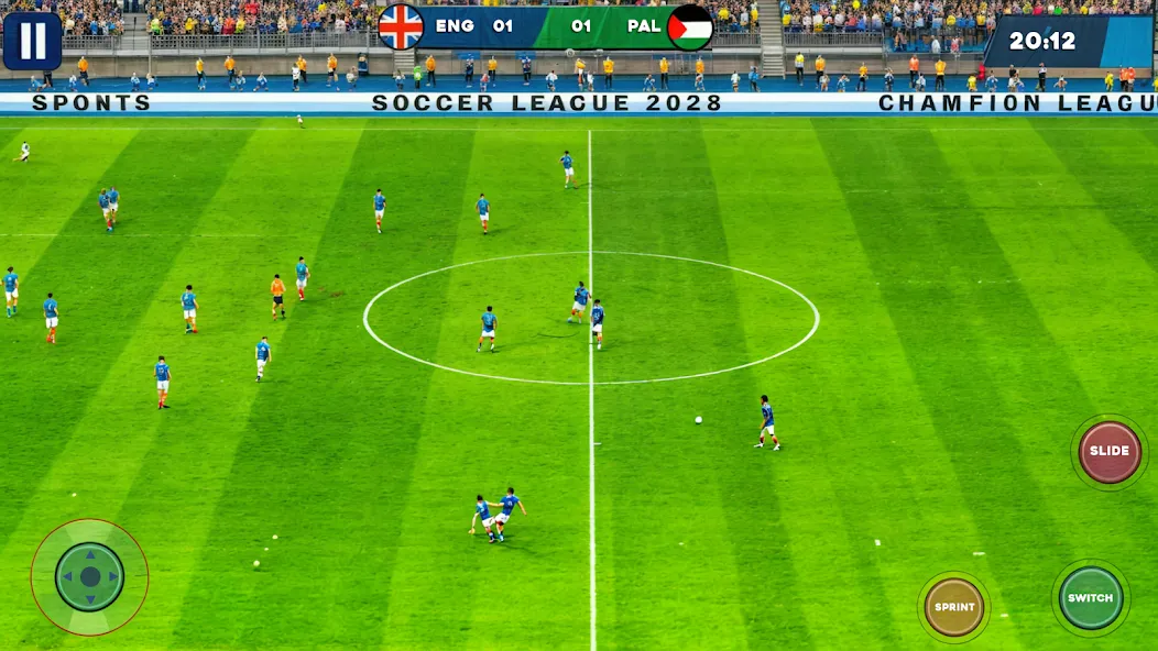 Soccer Games Football League (Соккер Геймс Футбол 2023)  [МОД Бесконечные монеты] Screenshot 5