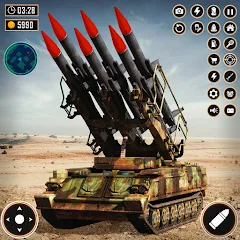 Скачать взломанную Tank Battle Army Games 2023  [МОД Все открыто] - полная версия apk на Андроид