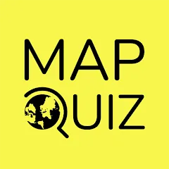 Скачать взломанную Map Quiz World Geography (Мап Квиз Всемирная География)  [МОД Mega Pack] - последняя версия apk на Андроид