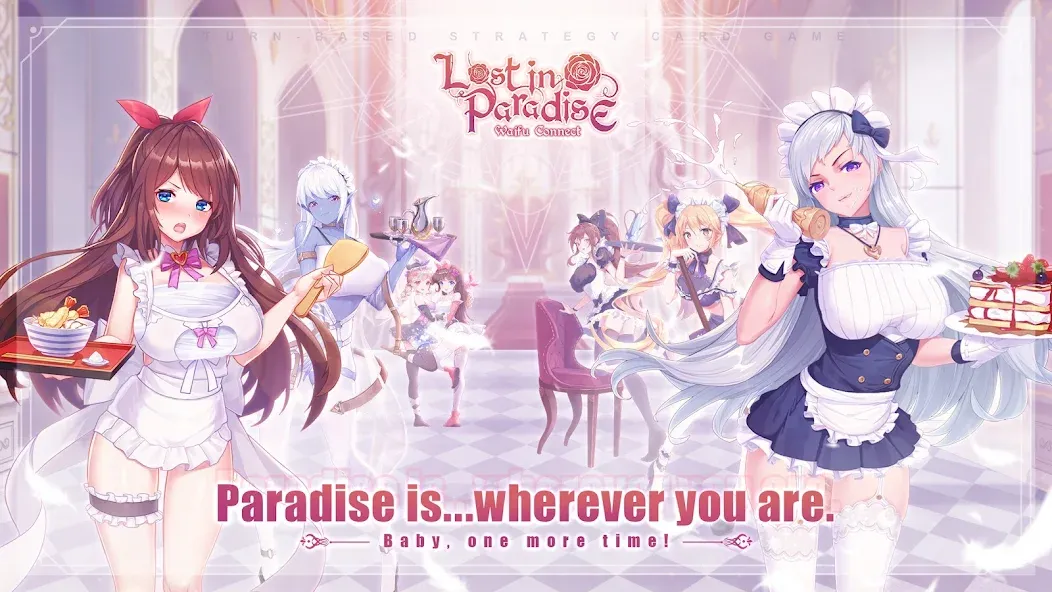 Lost in Paradise:Waifu Connect (Лост ин Парадайз)  [МОД Menu] Screenshot 1