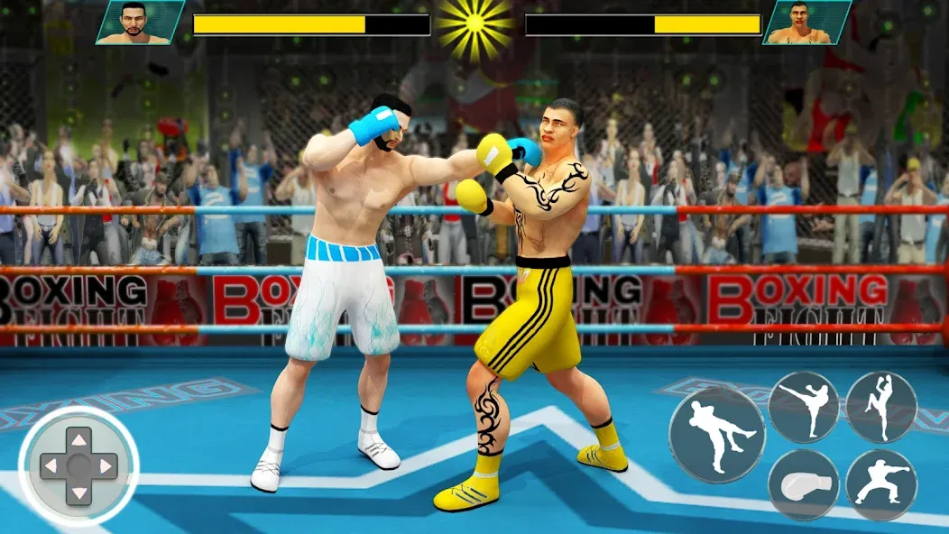 Punch Boxing Game: Ninja Fight  [МОД Unlimited Money] Screenshot 4