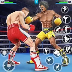 Скачать взломанную Punch Boxing Game: Ninja Fight  [МОД Unlimited Money] - последняя версия apk на Андроид