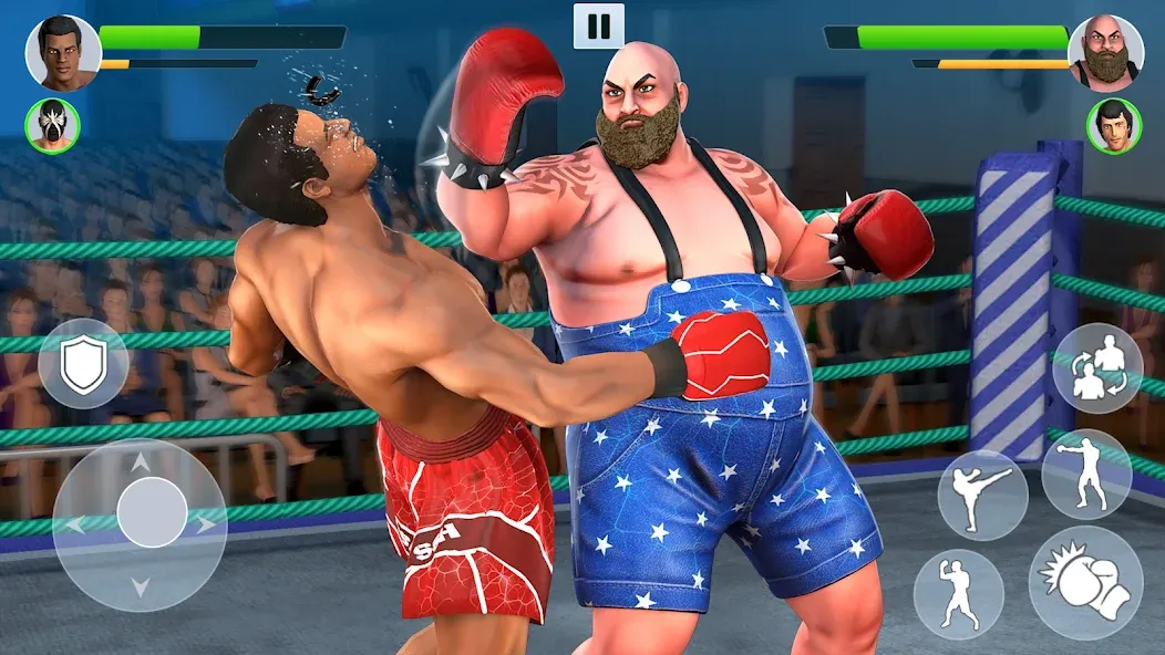 Boxing Heros: Fighting Games (Тэг Боксинг Игры)  [МОД Бесконечные деньги] Screenshot 2