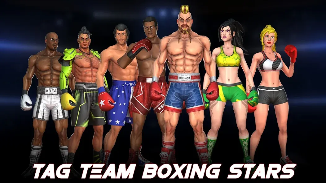 Boxing Heros: Fighting Games (Тэг Боксинг Игры)  [МОД Бесконечные деньги] Screenshot 5