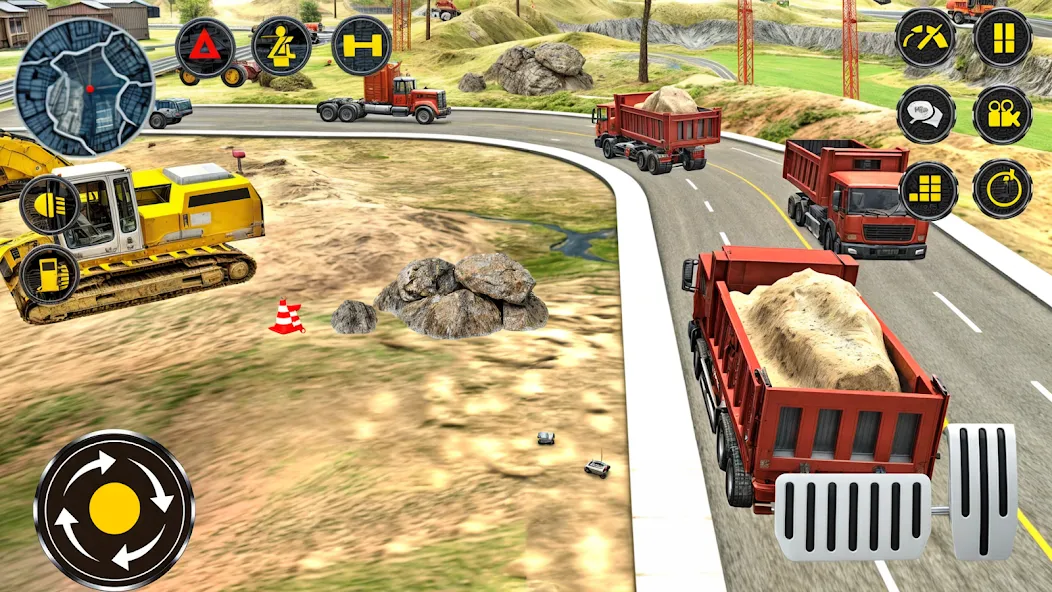 Heavy Excavator Simulator PRO (Хеви Экскавейтор Симулятор ПРО)  [МОД Бесконечные монеты] Screenshot 1