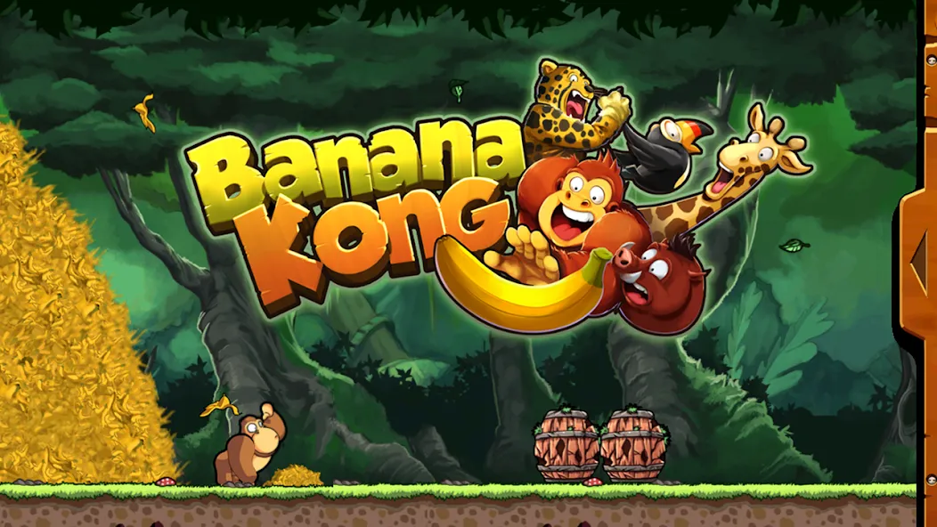 Banana Kong (Банана Конг)  [МОД Unlocked] Screenshot 1