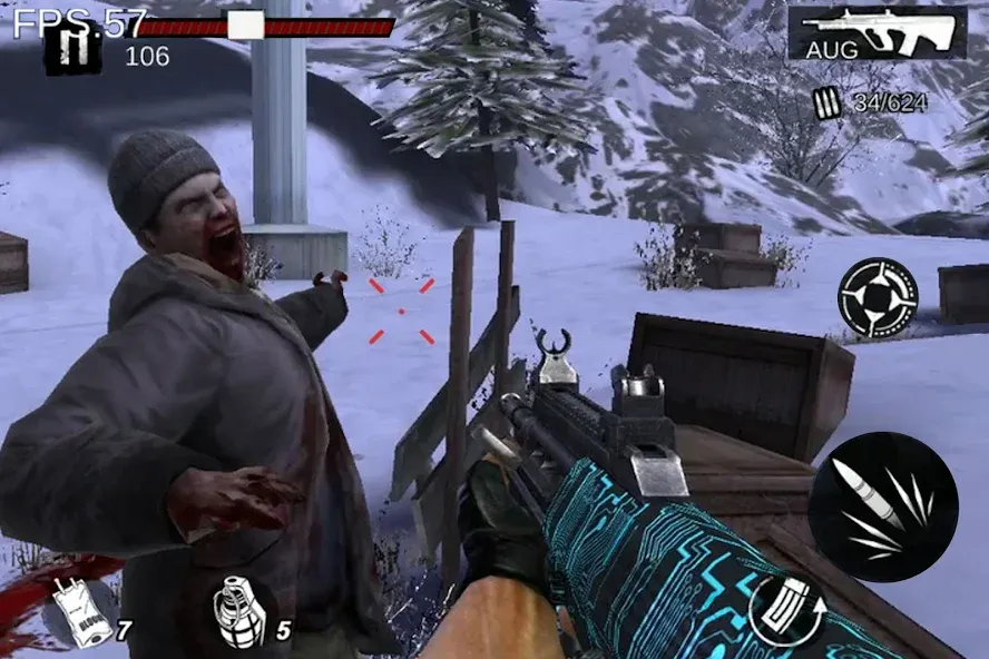 Zombie Frontier 4: Shooting 3D (Зомби Фронт 4)  [МОД Menu] Screenshot 5