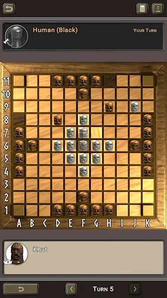 Hnefatafl (Хнефатафль)  [МОД Unlimited Money] Screenshot 1