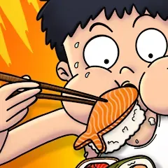 Взломанная Food Fighter Clicker Games (Фуд Файтер Кликер)  [МОД Все открыто] - полная версия apk на Андроид