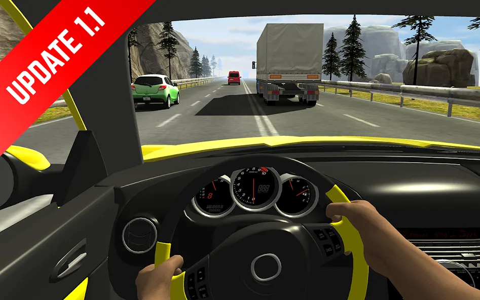 Racing in Car (Рейсинг ин Кар)  [МОД Unlocked] Screenshot 2