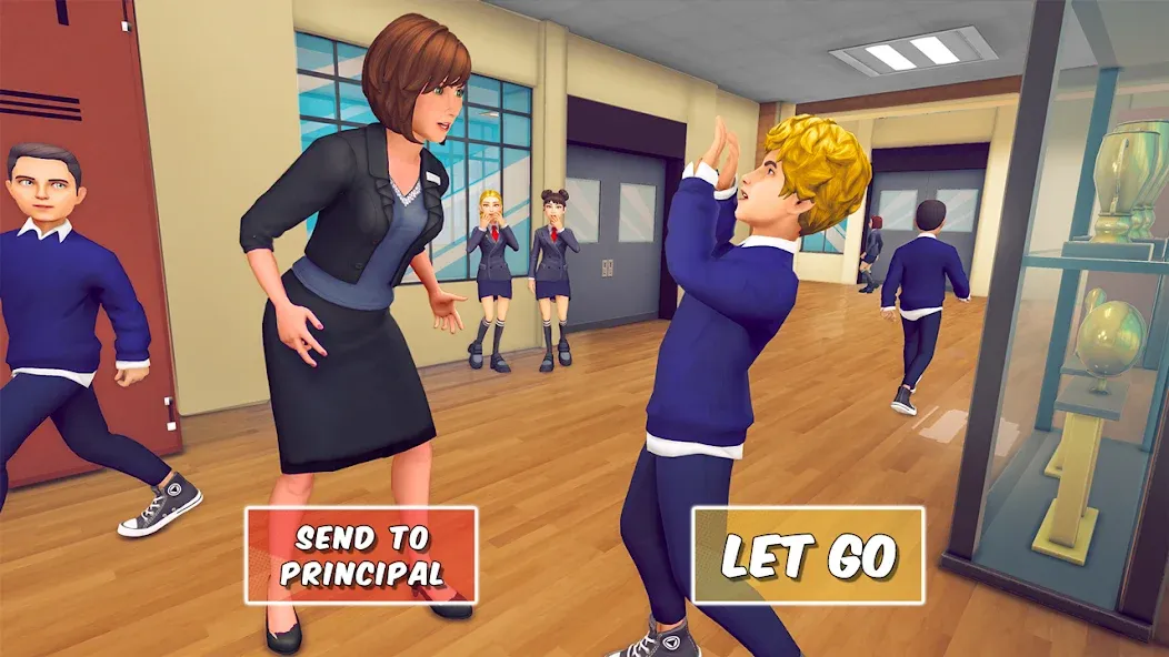 High School Teacher Simulator  [МОД Бесконечные монеты] Screenshot 5