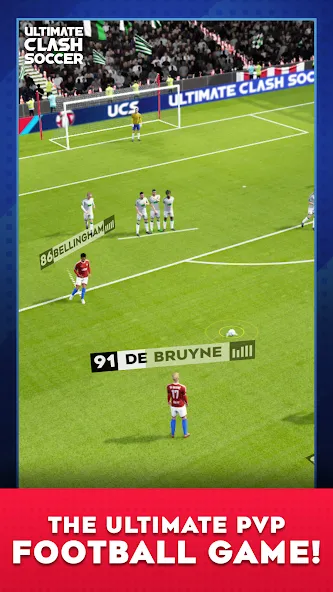 Ultimate Clash Soccer (Ултимейт Драфт Соккер)  [МОД Unlocked] Screenshot 1