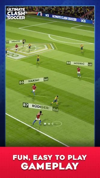 Ultimate Clash Soccer (Ултимейт Драфт Соккер)  [МОД Unlocked] Screenshot 3