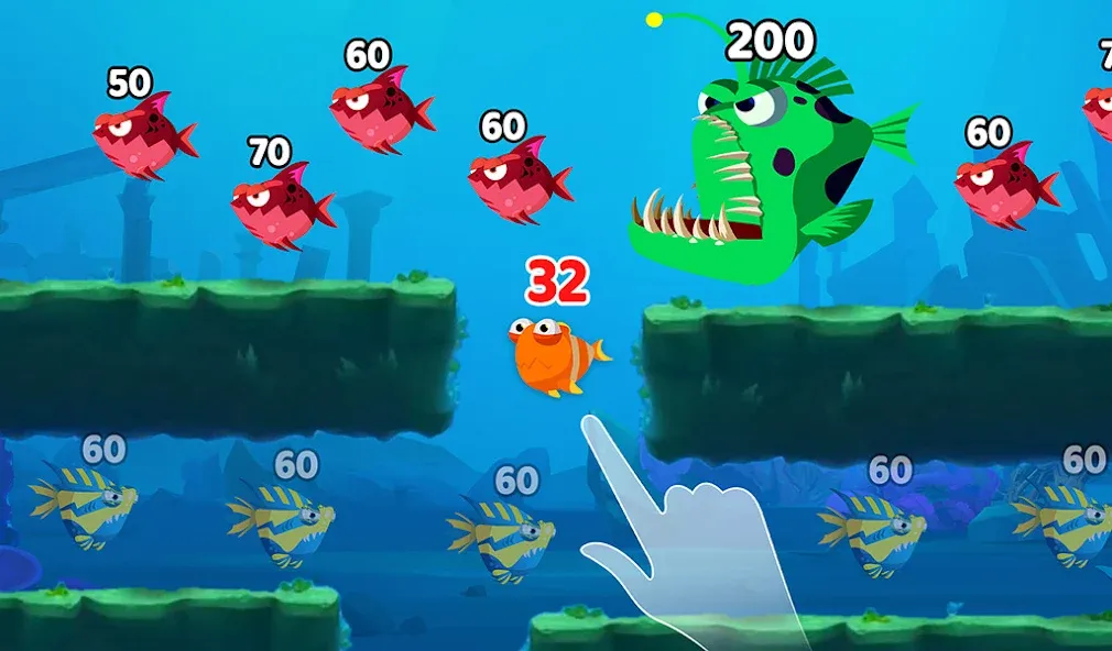 Fish Town IO: Mini Aquarium (Фиш Таун Ай Ой)  [МОД Бесконечные деньги] Screenshot 3